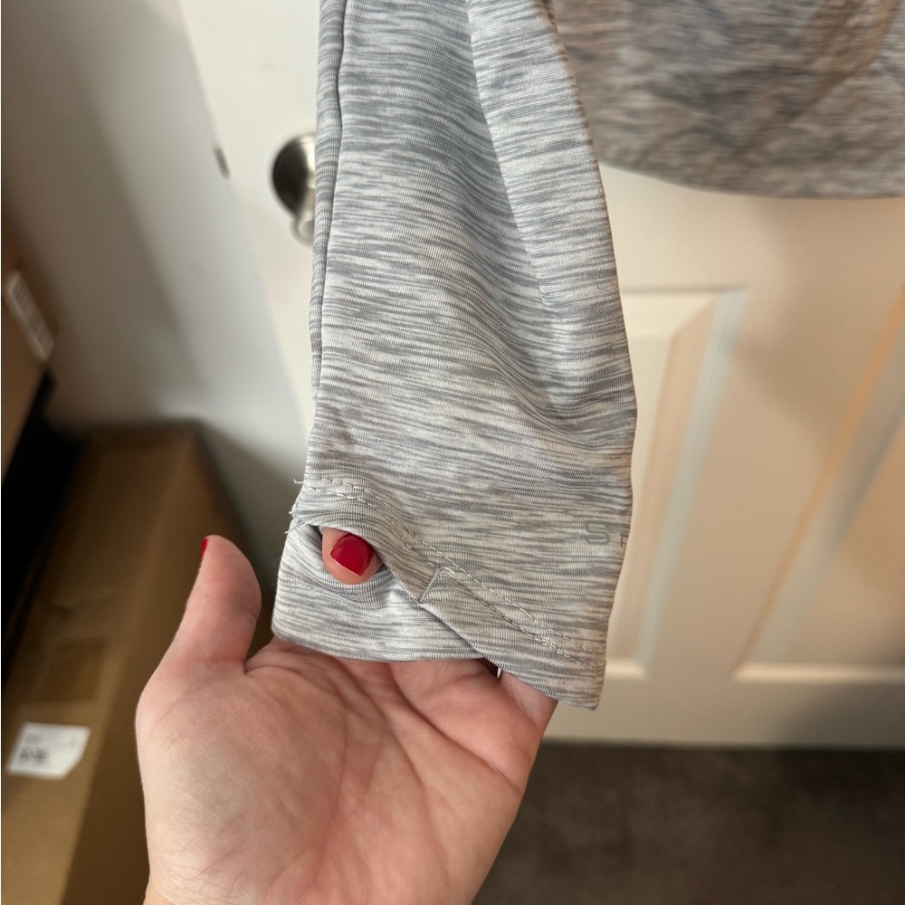 Gray Quarter-Zip Pullover Spyder Active Medium - image 4